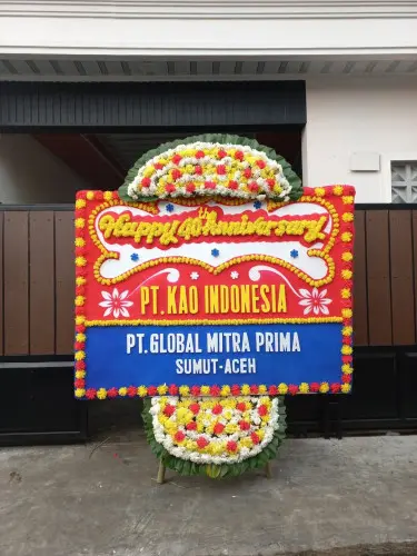 Papan Bunga Opening belok/sidan